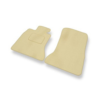 Tapis de Sol Velours adapté pour BMW 5 F07 (2008-2017) - Premium tapis de voiture - beige