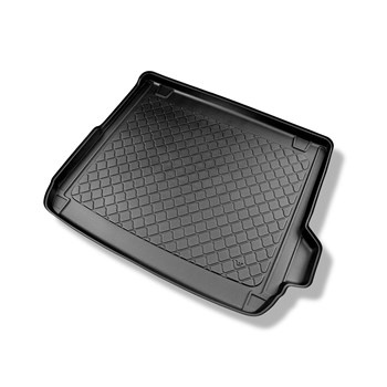 Tapis de coffre adapté pour BMW X4 G02 SAC (04.2018-....) - bac de coffre - protection de coffre voiture - aussi pour les modèles avec des rails de fixation