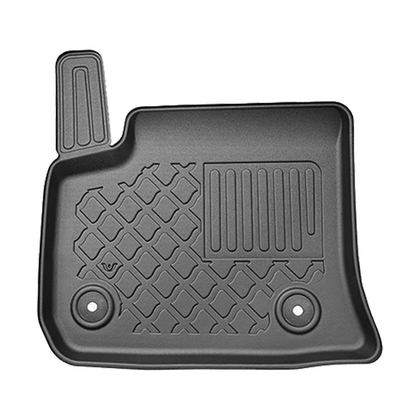 Kit tapis de coffre et tapis de voiture TPE pour: Fiat 600e Hayon (09.2023-....) - coffre inférieur;modèles sans plancher amovible du coffre