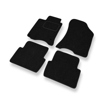 Tapis de Sol Feutres adapté pour Renault Laguna II (2000-2007) - tapis de voiture - noir