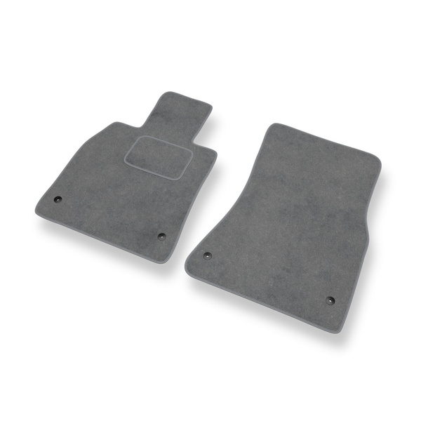 Tapis de Sol Velours adapté pour Lexus GS III Berline (2004-2012) - Premium tapis de voiture - gris