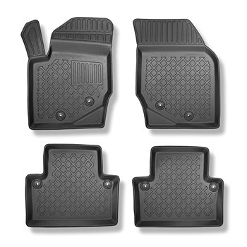 Tapis de sol en TPE adapté pour Volvo XC90 I SUV (12.2015-10.2022) - 5 ou 7 sièg