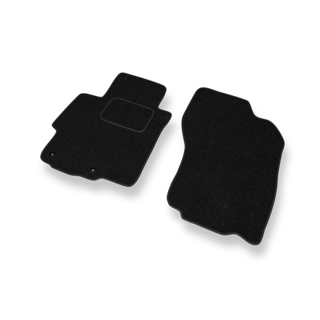 Tapis de Sol Feutres adapté pour Mitsubishi Lancer VIII (2007-2016) - tapis de voiture - noir