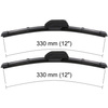 Escobillas limpiaparabrisas para la luna delantera para Jeep Wrangler II SUV (01.1996-12.2006) - escobillas plat