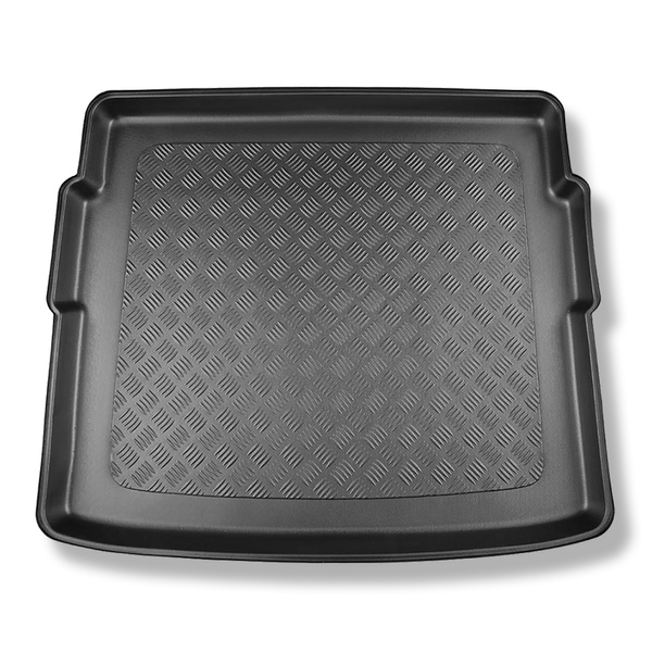 Tapis de coffre adapté pour DS 7 Crossback SUV (02.2018-2022) - bac de coffre - protection de coffre voiture - coffre inférieur; sous / sans plancher amovible du coffre