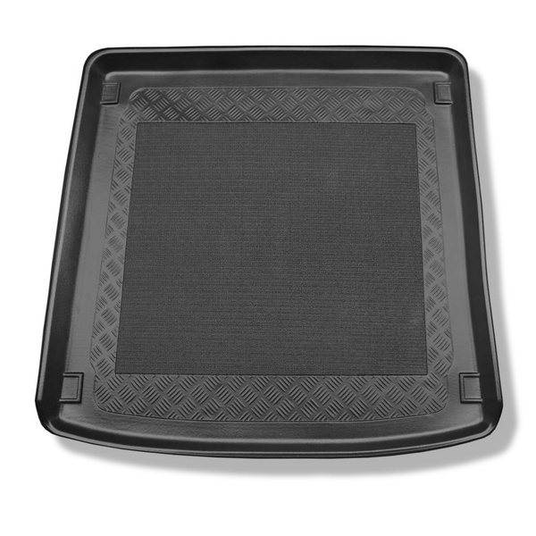 Tapis de coffre adapté pour Audi A4 B7 Avant (11.2004-03.2008) - bac de coffre - protection de coffre voiture - aussi pour la version Quattro