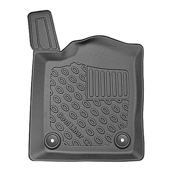 Kit tapis de coffre et tapis de voiture TPE pour: Dodge Durango III SUV (01.2011-....) - 7 places;3ème rangée abaissée