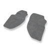 Tapis de Sol Velours adapté pour Alfa Romeo 166 I (1998-2003) - Premium tapis de voiture - gris