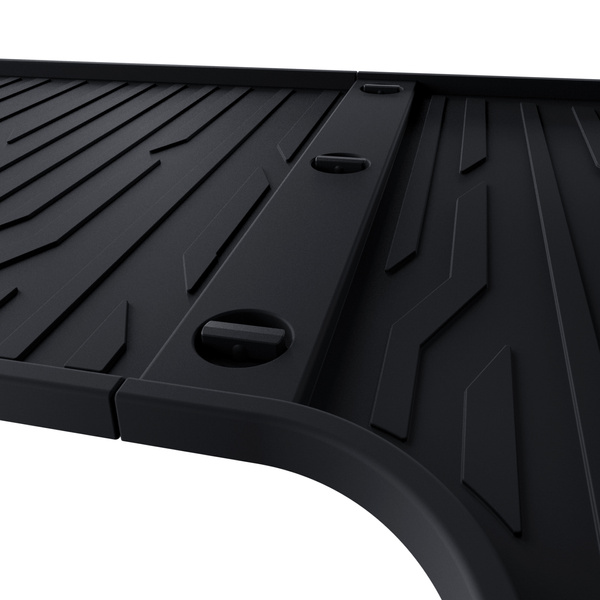 Tapis de sol en TPE adapté pour Opel Movano III Van (2010-....) - tapis de voiture - noir