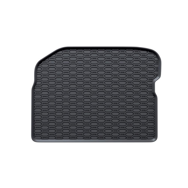 Tapis de sol en caoutchouc adapté pour Volkswagen Jetta IV Berline, SW (1998-2005) - tapis de voiture - noir - 4 pcs.