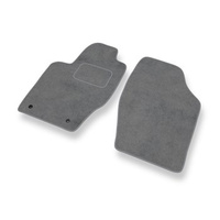 Tapis de Sol Velours adapté pour Citroen C4 I (2004-2013) - Premium tapis de voiture - gris