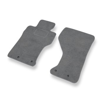 Tapis de Sol Velours adapté pour Mazda MX-5 IV (2014-....) - Premium tapis de voiture - gris