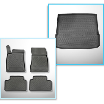 Kit tapis de coffre et tapis de voiture TPE pour: Mercedes-Benz GLB X247 SUV (11