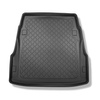 Tapis de coffre adapté pour Mercedes-Benz Classe S W222 Berline (07.2013-11.2020) - bac de coffre - protection de coffre voiture - non pour les modèles hybrides ; canapé coulissant arrière