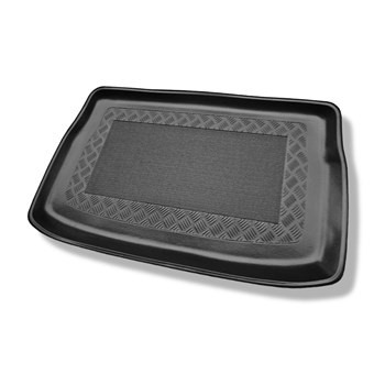 Tapis de coffre adapté pour Chrysler Grand Voyager IV Stow'n Go Monospace (04.2001-2007) - bac de coffre - protection de coffre voiture - 7 places – 3e rangée soulevée (pour l’ouverture sous la 3e rangée de sieges)