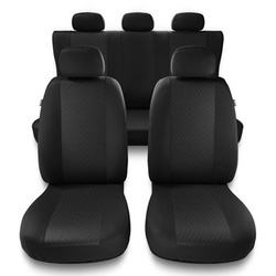 Housses de siège adaptées pour Dacia Lodgy (2012-....) - housse siege voiture universelles - couverture siege - PF-G