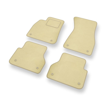 Tapis de Sol Velours adapté pour Audi A6 V C8 Berline, Avant (2018-....) - Premi