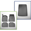 Kit tapis de coffre et tapis de voiture TPE pour: BMW 5 G60, G90 Berline (10.2023-....) - pas pour la version électrique