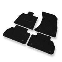 Tapis de Sol Feutres adapté pour Audi Q5 II (2017-....) - tapis de voiture - noir