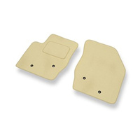 Tapis de Sol Velours adapté pour Volvo XC90 Q5 (2002-2014) - Premium tapis de voiture - beige