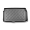 Tapis de coffre adapté pour Hyundai i20 III BC3 Hayon (10.2020-....) - bac de coffre - protection de coffre voiture - coffre inférieur; sans plancher double du coffre