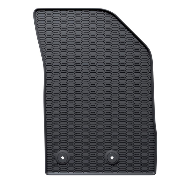 Tapis de sol en caoutchouc adapté pour Fiat Tipo (2016-....) - tapis de voiture - noir