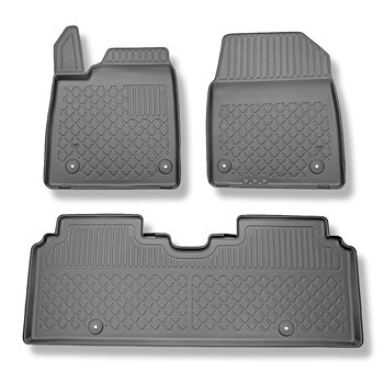 Tapis de sol en TPE adapté pour Kia EV6 Crossover (10.2021-....) - tapis de voit