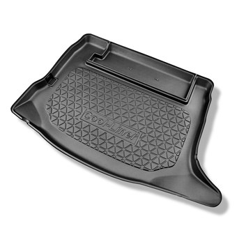 Tapis de coffre adapté pour Nissan Leaf II ZE1 Hayon (01.2018-....) - bac de coffre - protection de coffre voiture - sans / avec sonorisation BOSE