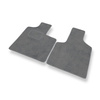 Tapis de Sol Velours adapté pour Chrysler Voyager (1996-2000) - Premium tapis de voiture - gris