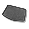 Tapis de coffre adapté pour Ford C-MAX II Monospace (11.2010-06.2019) - bac de coffre - protection de coffre voiture - avec roue de secours à usage temporaire