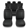 Housses de siège adaptées pour Alfa Romeo 156 I, II (1997-2007) - housse siege voiture universelles - couverture siege - MD-2