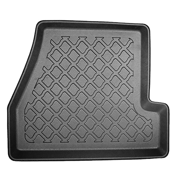 Tapis de sol en TPE adapté pour Ford Focus III Break (03.2011-08.2018) - tapis de voiture - noir