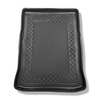 Tapis de coffre adapté pour BMW 5 G30 Berline (02.2017-....) - bac de coffre - protection de coffre voiture - non pour version hybride