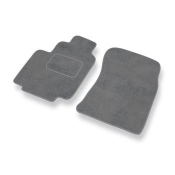 Tapis de Sol Velours adapté pour Daewoo Musso (1995-2005) - Premium tapis de voiture - gris