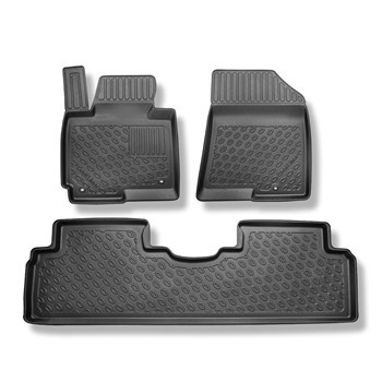 Tapis de sol en TPE adapté pour Kia Carens IV Monospace (12.2015-10.2022) - 5 ou