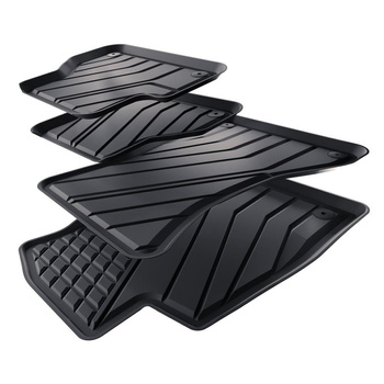 Tapis de sol en TPE adapté pour Audi A4 B9 Avant, Berline (2015-2024) - tapis de
