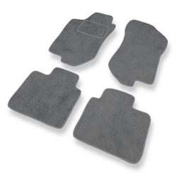 Tapis de Sol Velours adapté pour Alfa Romeo 146 I Hayon (1994-2001) - Premium tapis de voiture - gris