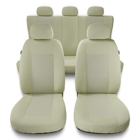 Housses de siège adaptées pour Citroen C3 Aircross I, II (2017-....) - housse siege voiture universelles - couverture siege - MD-9