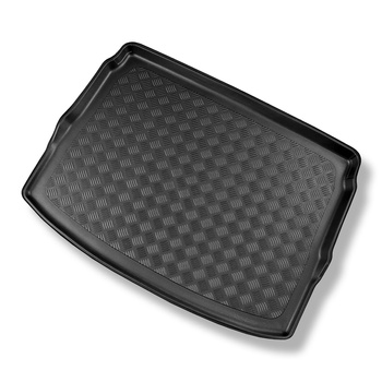 Tapis de coffre adapté pour Nissan Qashqai II J11 Crossover (02.2014-05.2021) - bac de coffre - protection de coffre voiture - coffre supérieur; modèles avec plancher amovible du coffre