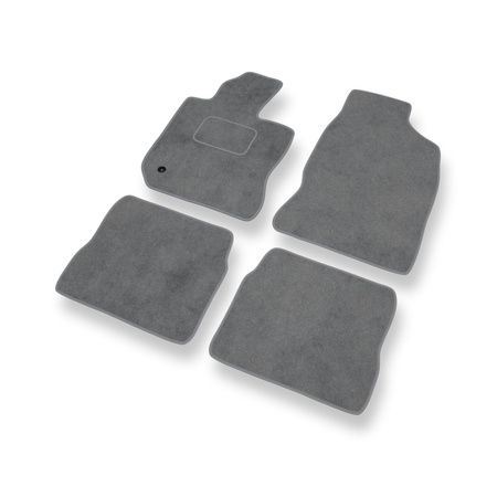 Tapis de Sol Velours adapté pour Chrysler PT Cruiser Manual (2000-2010) - Premium tapis de voiture - gris