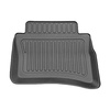 Tapis de sol en TPE adapté pour Mercedes-Benz Classe E W214 Berline, Break (08.2023-....) - aussi pour la version hybride - tapis de voiture - noir