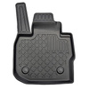Tapis de sol en TPE adapté pour BMW X4 G02 SAC (04.2018-....) - tapis de voiture - noir