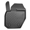 Tapis de sol en TPE adapté pour Volvo S60 Berline (12.2015-10.2022) - également Cross Country - tapis de voiture - noir