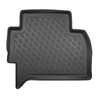 Tapis de sol en TPE adapté pour Volkswagen Amarok Pick-Up (08.2010-....) - cabine double - tapis de voiture - noir