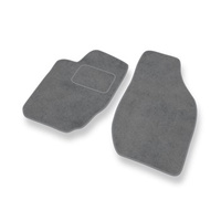 Tapis de Sol Velours adapté pour Lancia Thema I (1984-1994) - Premium tapis de voiture - gris