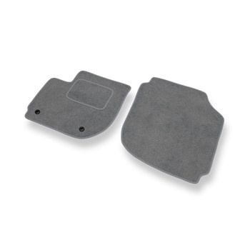 Tapis de Sol Velours adapté pour Honda Jazz IV (2015-2020) - Premium tapis de voiture - gris