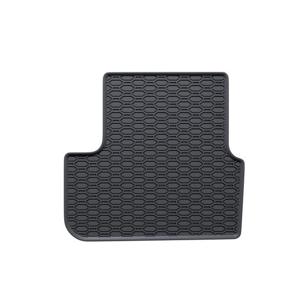 Tapis de sol en caoutchouc adapté pour Mercedes-Benz Classe B W246 Sports Tourer (2011-2018) - tapis de voiture - noir - 4 pcs.