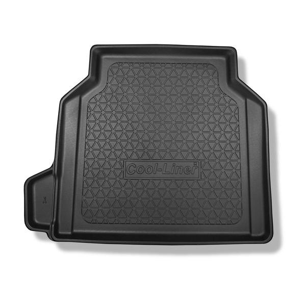 Tapis de coffre adapté pour Alfa Romeo Giulia 952 Berline (06.2016-....) - bac de coffre - protection de coffre voiture - cavité gauche amovible dans les modèles avec rangement
