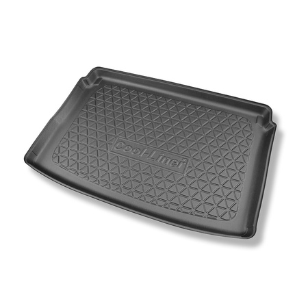 Tapis de coffre adapté pour Seat Arona Crossover (11.2017-....) - bac de coffre - protection de coffre voiture - coffre supérieur; modèles avec plancher amovible du coffre