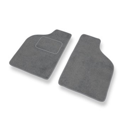 Tapis de Sol Velours adapté pour Alfa Romeo 33 II Liftback, Sportwagon (1990-1995) - Premium tapis de voiture - gris